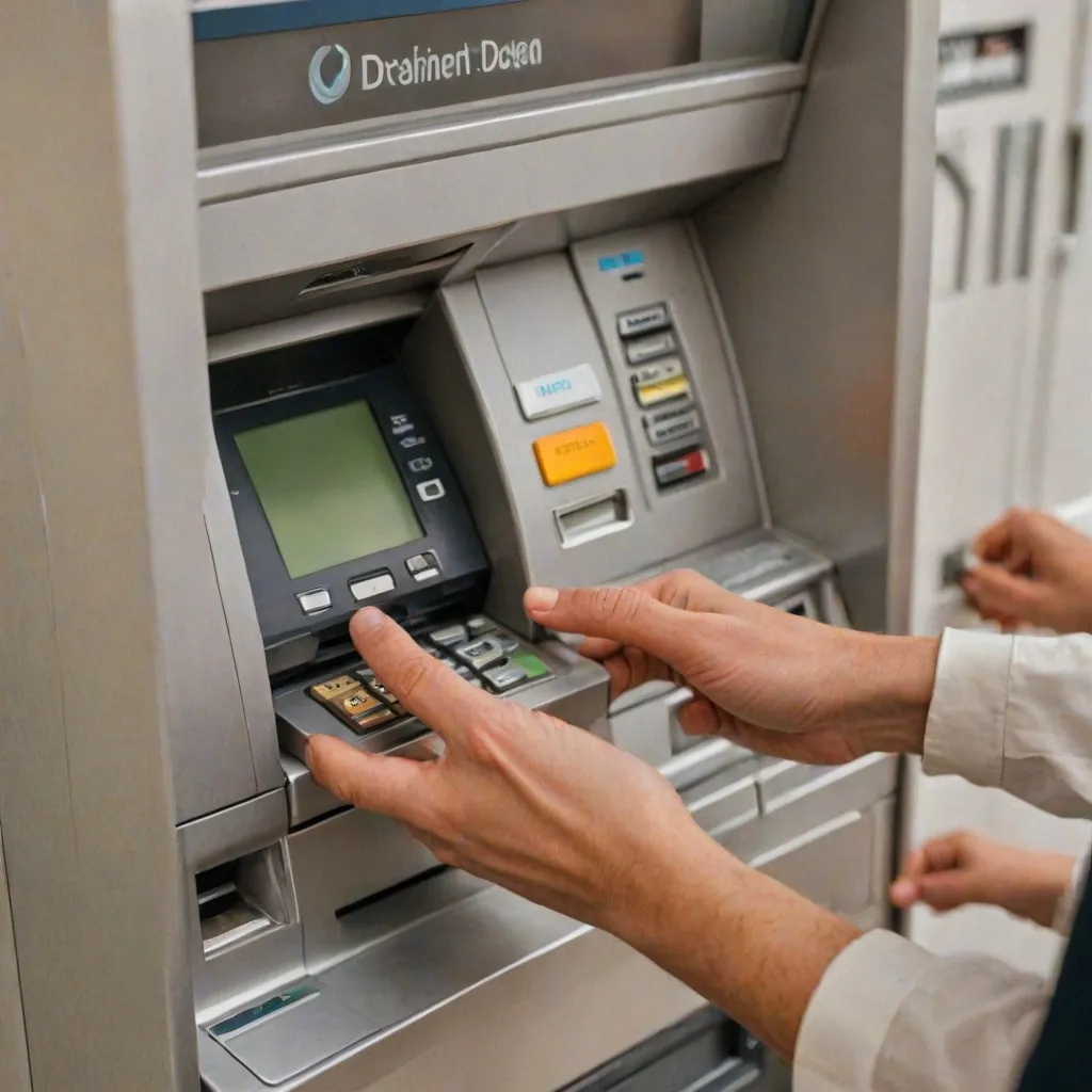 Jak wypłacić pieniądze z bankomatu?