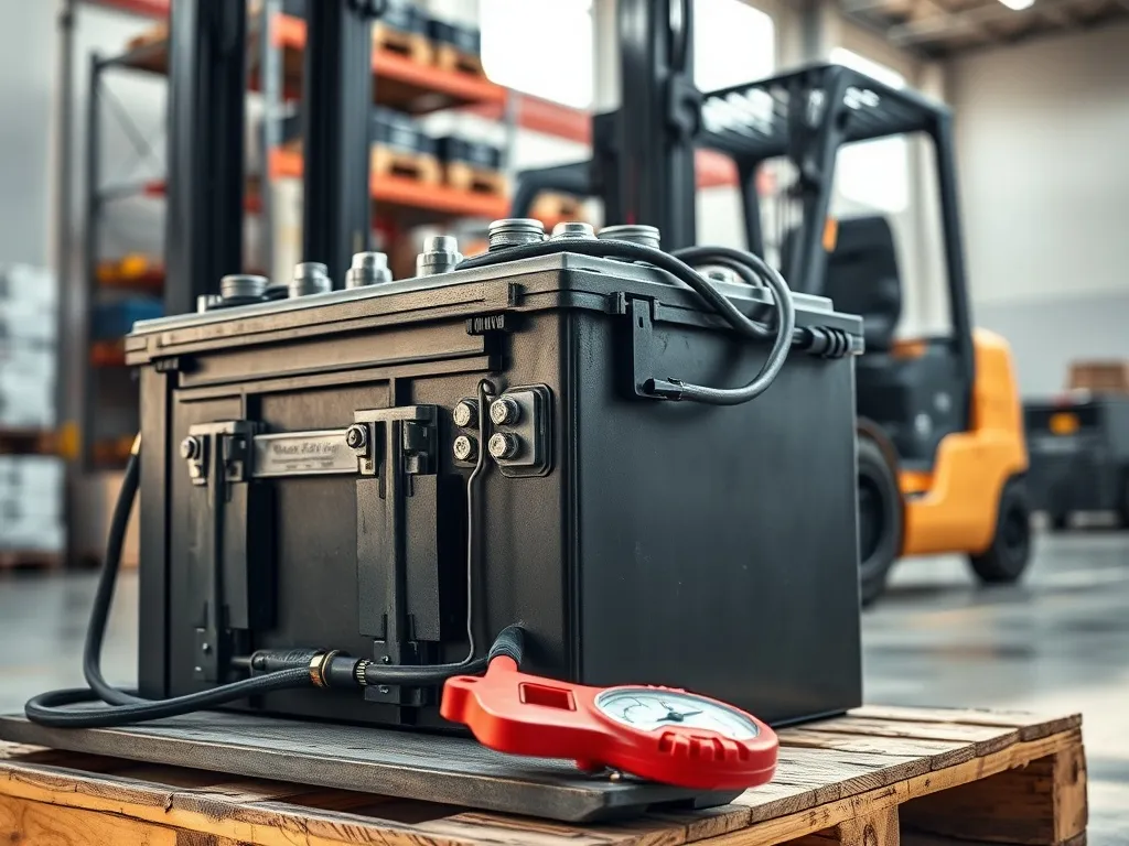 Akumulator do wózka widłowego – rodzaje, wybór i pielęgnacja